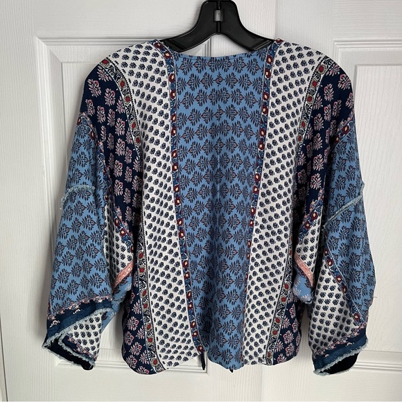 BERSHKA ZIP UP BOHO JACKET - Picture 8 of 15